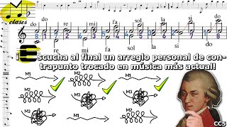 El contrapunto trocado o invertible y los intervalos compuestos Clase de contrapunto 5 [upl. by Gaughan]