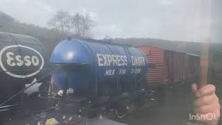 North Yorkshire moors railway 10th February 2024 [upl. by Nagey391]