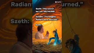 TRUTHLESS stormlightarchive brandonsanderson cosmere bookstagram booktube cosmereshorts memes [upl. by Raffin]