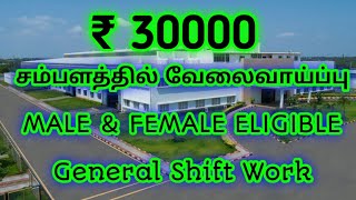 💥₹ 30000Job Vacancy 2024 tamilToday job openings in tamilCoimbatore jobsAll over Chennai [upl. by Nimaynib]