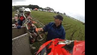 Tameside Motocross Club Barnoldswick 7 August 2016 MX1 Juniors Race 1 [upl. by Aiak619]