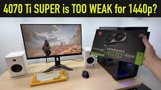 The Latest Games vs RTX 4070 Ti SUPER at 1440p [upl. by Durrace454]