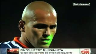 El chupete Suazo se quedaría sin Mundial [upl. by Einaej412]