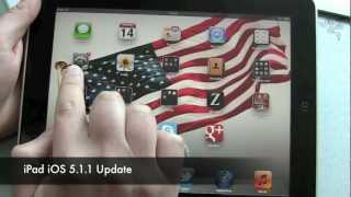 iPad iOS 511 Update [upl. by Arhat18]