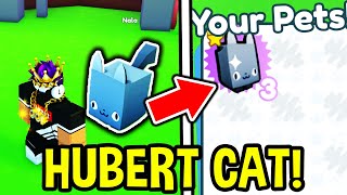 How To Get HUBERT CAT in Pet Simulator X Pet Simulator X Myths [upl. by Pastelki]