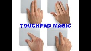 How to use Touchpad magic tricks  In short time learn how to use touchpad as Pro [upl. by Weinhardt]