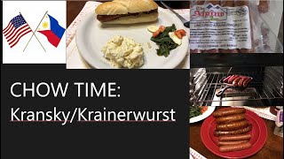 Krainerwurst  Kransky  Chow Time [upl. by Anikes]