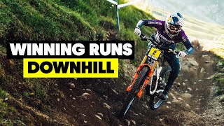 Nailbiting Downhill Racing  Winning Runs from Lenzerheide [upl. by Ydurt]