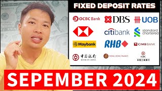 I Found the Best Fixed Deposit Rates Again  September 2024 [upl. by Drape]