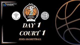 Court 1 Day 1  ISSEA Basketball 2024 IST [upl. by Nitsoj]