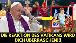 Papst Franziskus und der Vatikan reagieren endlich auf das olympische Verspotten des Christentums [upl. by Eus]