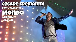 Concerto Cesare Cremonini  MONDO  FIRENZE 22062022  CREMONINI LIVE NEGLI STADI TOUR 2022 [upl. by Redna]