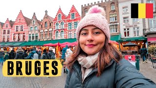 How to Spend the PERFECT Day in BRUGES Belgium 🇧🇪  Fairytale City in Europe [upl. by Forlini474]