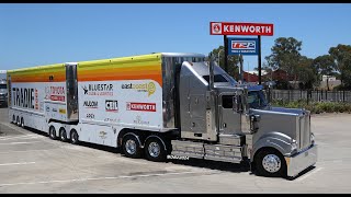 2024 Adelaide 500 V8 Supercar Transporter Parade [upl. by Kissie]