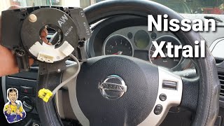 Nissan Xtrail Clock spring replacement [upl. by Hintze]