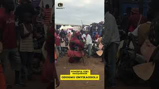 Indigenous Igbo Masquerade from Nnewi Odogwu not burna boy [upl. by Noerb]