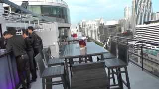 Zense Rooftop Bar Central World Bangkok [upl. by Budwig996]