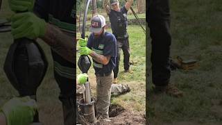 Plumber Pours Chlorine in Well Water to Disinfect New Pump [upl. by Husha]