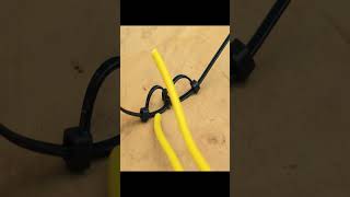 Home Improvement Life Hacks with Zip Ties amp Electrical Wires [upl. by Euqinotna636]