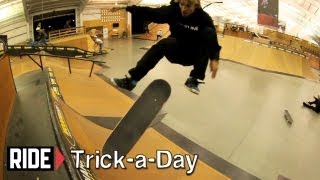 HowTo Skateboarding Illusion Flip With Aaron quotJawsquot Homoki [upl. by Jacquette]