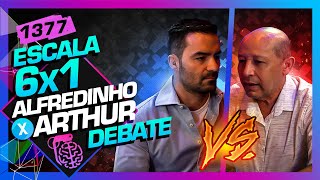 DEBATE ESCALA 6X1 ARTHUR DO VAL X ALFREDINHO  Inteligência Ltda Podcast 1377 [upl. by Aeirdna281]