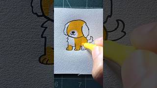 How to draw a dog [upl. by Atidnan]