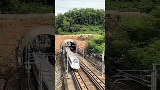 CRH380A Through the Liantang Tunnel [upl. by Ciardap]