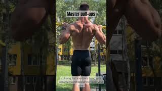 Master pullups pullups trainingtips fitnesstips [upl. by Aleibarg]