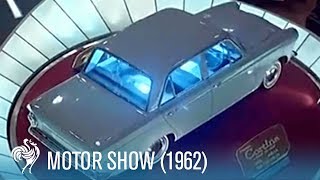 Motor Show in Earls Court 1962  British Pathé [upl. by Reeta840]