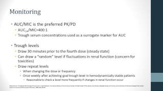 Clinical Application of Vancomycin [upl. by Essam772]