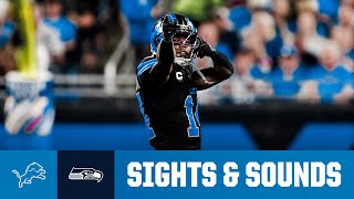 AmonRa St Brown micd up  Extended Sights and Sounds Lions vs Seahawks  2024 Week 4 [upl. by Merrie]