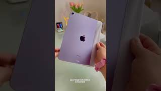 Unboxing ASMR iPad Air 5💜🤩 [upl. by Yrollam]