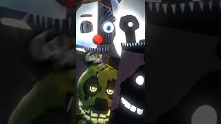 Ennard vs Nightmarrione vs Springtrap vs Shadow BonnieSPRINGTDFNAFEDITFNTD [upl. by Ardnuahc]