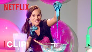 How to Make Oobleck Slime Science Experiment 💚 Emily’s Wonder Lab  Netflix Jr [upl. by Irac36]