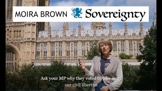 Moira Macpherson Brown standing in the new Arboath and Broughty Ferry constituency for SOVEREIGNTY [upl. by Ttezzil]