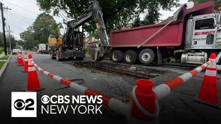 New Rochelle continues storm cleanup while bracing for more significant rain [upl. by Sahpec]