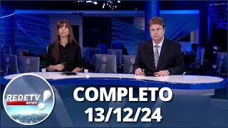 RedeTV News 131224  Completo [upl. by Oned848]