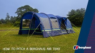 How To Pitch A Berghaus Air Tent [upl. by Nesahc397]