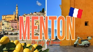 🇫🇷🍋MENTON  the prettiest town on the FRENCH RIVIERA [upl. by Body]