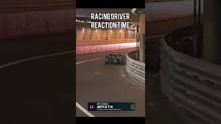 RACING DRIVER REACTION TIME f1 formula1 automobile monaco [upl. by Tonkin]