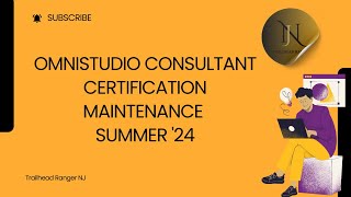 Omnistudio Consultant Certification Maintenance Summer 24  Quiz 1 [upl. by Lativa]