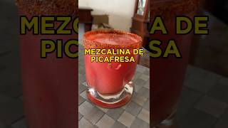 Mezcalina de PICAFRESA 🌶️🍓🍹 mixología mezcal cocteles [upl. by Darline]