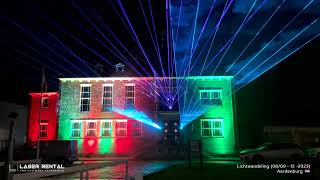 Lasershow Lichtwandeling Aardenburg 2023 [upl. by Gretchen]