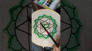 Anahata chakra embroidery anahata chakracorazon hechoamano bordado music [upl. by Edana570]