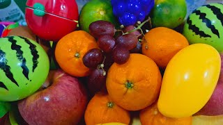 Cutting Mixed Fruits Real VS Fake ASMR asmr trending [upl. by Odnomor]