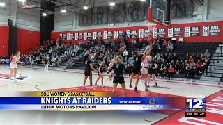 SOU WBB Raiders beat Knights 4840 [upl. by Submuloc]