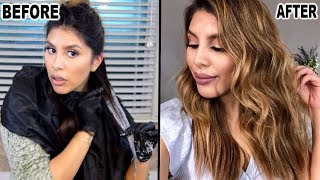 DIY BALAYAGE AT HOME  Highlights Refresh Using Revlon Frost amp Glow Kit [upl. by Scuram928]