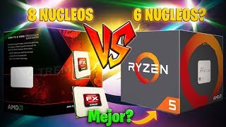 AMD Ryzen VS AMD FX Vale la pena actualizar a Ryzen [upl. by Eatnoid269]