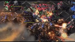 StarCraft 2 Terran vs Zerg Sight Seeing [upl. by Yliak391]