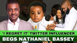 I Regret It  Twitter Influencer Begs Nathaniel Bassey After Police Petition [upl. by Kuth293]